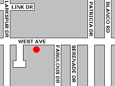 San Antonio Map